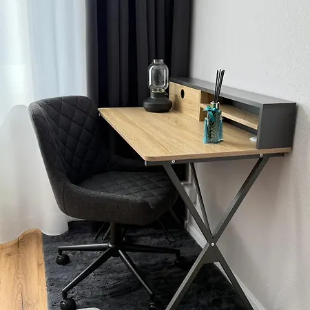 公寓 Carree 31 Balkon, Privatparkplatz, Aufzug, Kaffee 开姆尼茨