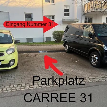 Carree 31 Balkon, Privatparkplatz, Aufzug, Kaffee Apartment *